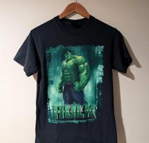 2008 Neįtikėtinas Halkas Marvel Comics Juodi marškinėliai Dydis S-5XL Pakartotinis Spausdinimas Unisex Marškinėliai XL