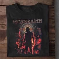 Meshuggah - Europa 2024 m. kovas Juoda Visi dydžiai S-5XL Marškinėliai Unisex T-shirt XL