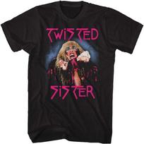 Amerikietiški Klasikiniai Twisted Sister Sunkiojo Metalo Grupės Negali Sustabdyti Rock'n'Roll Suaugusiųjų Marškinėliai S juoda