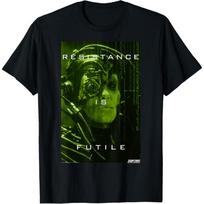 Žvaigždžių kelias: Kitos kartos Borg pasipriešinimas bevaisis T-shirt S juoda
