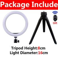 33cm LED Selfie Ring Light USB Dimmable Round Fill Lamp Photography Remote Fill Lighting with tripod for Youtube Video Live Lamp