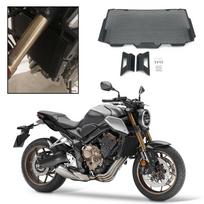 Honda CB650R CB650F CBR650R CBR650F Motociklo Radiatoriaus Apsauga Grotelių Dangtelis juoda