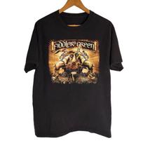 Fiddler's Green Juodi medvilniniai marškinėliai S-5XL dydžio unisex NS31 Unisex marškinėliai XXL brown