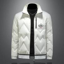 Men's Autumn/Winter 2025 European-Style Down Jacket with Embroidery and Stand Collar L juoda