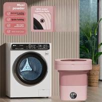 Folding Small Washing Machine, Fully Automatic Elution Integrated Shoe Washing Machine Easy To Carry When Traveling