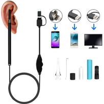 USB HD  Visual Ear Endoscope Spoon Camera Borescope Ear Pick Tool Medical Otoscope Visual Ear Spoon juoda