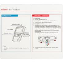 Launch X431 Creader CR3001 OBD II pilnos funkcijos kodų skaitytuvas - Užjūrio anglų kalbos versija No