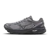 Mizuno RACER V2 Neslystantys, Atsparūs dilimui, Kvėpuojantys žemi Sprinto Bėgimo Bateliai Unisex Anglies Pilkumo Mizuno D1GH250603 42.5