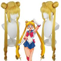 Sailor Moon Cosplay Perukas Madingas Ilgas Tiesus Perukas Moterims