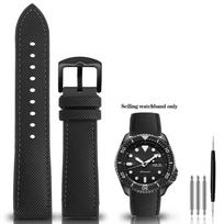 ONENailono Silikoninis Apatinis Laikrodžio Dirželis Seiko PROSPEX Serijai Drobės Guminis Vandeniui Atsparus Lauko Sporto Laikrodžio Dirželis 20mm 21mm 22mmMN 19mm