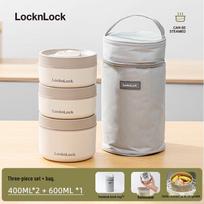 LocknLock 316 nerūdijančio plieno termosinė pietų dėžutė, rinkinys