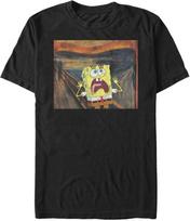 Nickelodeon Big & Tall Spongebob Squarepants Sponge Scream Men's Tops Short Sleeve Tee Shirt S juoda