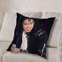 lankstus M-Michael Jackson-ES pagalvės užvalkalas svetainės sofos pagalvės užvalkalas miegamojo kambario lovos pagalvės užvalkalas namų dekoracija 30cmx30cm