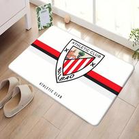 Athletic Club De Bilbao Naujoviškas įėjimo kilimėlis Nordic stiliaus miegamojo svetainės kilimėlis namų balkono neslystantis kilimėlis 40x60 cm