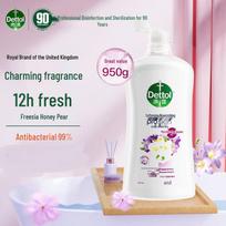 Dettol Moisturizing Antibacterial Shower Gel with Freesia & Pear Scent