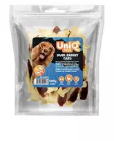 Uniq Pets triušių ausys su antiena skanėstai šunims, 500 g