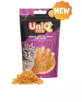 Uniq Pets skanėstai katėms su vištiena ir katžole, 50 g