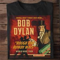 Bob Dylan Rough and Rowdy Ways Turo Dovana Kalėdoms Marškinėliai Pilno Dydžio MD1536 Unisex Marškinėliai XXXL