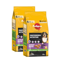 PEDIGREE Professional Nutrition sausas šunų maistas su paukštiena, 2x12 kg