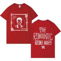 Dainininkas Bruno Marsas Naujas Albumas Pop T-shirt Vyrams Moterims Laisvalaikio Trumpomis Rankovėmis T-shirt Vyriška Estetiška Harajuku 2026 Pavasaris Vasara Naujas Viršus S
