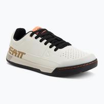 Vyriški platforminiai dviračių batai Leatt Flat 2.0 cream white