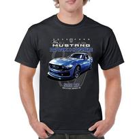 25 Ford Mustang Dark Horse Men's T-Shirt 500 HP Performance Modern American Muscle Car V8 Sports Power Racing Men's Tee S įvairiaspalvis