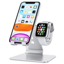 Stand for Apple Watch - 2 in 1 Universal Desktop Stand Holder for iPhone 15 14 13 12 11 All Series and Apple Watch Series sidabras