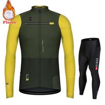 Racing Team Cycling Apparel, Winter, 2026 Men's Wool Cycling Apparel Set, Mountain Biking Jersey Set Ciclismo S