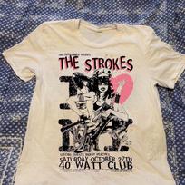 Vintažiniai The Strokes Grupės Medvilniniai Unisex Koncertiniai Marškinėliai S iki 5XL MQ435 Unisex T-shirt XXL