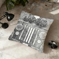J-Jeep-ES Logotipas Šauni Automobilio Pagalvės Užvalkalas Namų Biuro Patogus Nordic Paprastumas Hit Su Užtrauktuku Pagalvės Užvalkalas 30cmx30cm