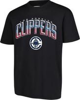 NBA Los Andželo „Clippers“ vyriški marškinėliai su lanku Plexi, trumparankoviai, dydis L, juodi S juoda