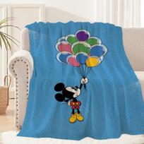 Mielas animacinis M-Mickey M-Mouse DSN pledas Pledas ant sofos kelionėms namams piknikui Flanelinis pledas gimtadienio dovana Patogus 30x40in