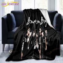 Kpop Bangtan Boys Bts Mesti pledas Sofos antklodės užvalkalas Kelioninė patalynė Išparduotuvė Mesti pledą Flanelinis pledas Lovatiesė 75x90cm