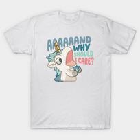 Men Black Print T-shirt Unicorse-Bluey No-Cut Transfer Paper Print Cotton Tshirt XL balta