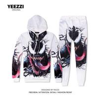 Venom Shark Skaitmeninės Spaudos Gobtuvukas ir Kelnės Rinkinys - Unisex Rudens/Žiemos Poros Edition L (140-155 lbs)