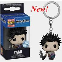 NAUJAUSIAS ATVYKIMAS FUNKO su dėžute Raktų pakabukas Juodasis dobilas Asta Noelle Yami Vinilinė veiksmo figūrėlė Raktų pakabukas Kolekcionuojamas modelis Žaislas