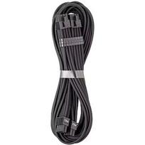 CableMod C-Series Pro ModMesh PCIe 8+8-pin Sleeved Cables for Corsair RM/RMx/RMi (Black Label), Black CM-PCSR-B88P-N60KK-3PK-R