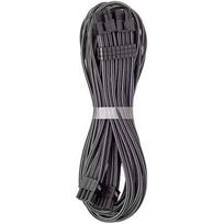 CableMod C-Series Pro ModMesh PCIe 8+8-pin Sleeved Cables for Corsair RM/RMx/RMi (Black Label), Carbon CM-PCSR-B88P-N60KC-3PK-R