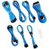CableMod C-Series Pro ModMesh 2VHPWR Cable Kit for Corsair RM/RMi/RMx (Black Label), Light Blue CM-PCSR-16P3KIT-NKLB-R