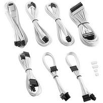 CableMod C-Series Pro ModMesh 2VHPWR Cable Kit for Corsair RM/RMi/RMx (Black Label), White CM-PCSR-16P3KIT-NKW-R