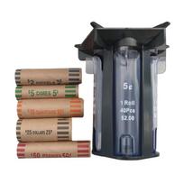Coin Counting Machine 5in1 Coin Sorters Tube Wrapper Holder Efficient Change 1