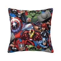 Individualus Disney Geležinio žmogaus Marvel filmo pagalvės užvalkalas 40x40cm Miegamojo dekoracija Mielas kėdės pagalvėlė Kvadratinis pagalvės užvalkalas 12x12Inch