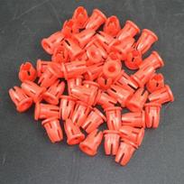50 vnt. Apdailos spaustukai Mercedes-Benz R107 W108 W109 W123 R129 A0019882081 NAUJI red