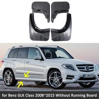 4X „Mercedes Benz GLK“ klasės X204 2008 2009 2010 2011 2012 2013 2014 2015 Purvasaugiai Sparnų praplatinimai Purvasaugiai Apsaugos Purvo apsaugos Whitout Step door