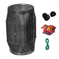 Fishing Distance Cage Feeders Basket Round Square Fishing Feeders Cage Fishing Trap Baits Cage Tackle Accessory 1