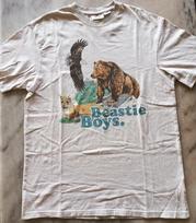 Beastie Boys grupės baltas medvilninis marškinėlis visų dydžių S-23345XL Unisex marškinėlis 16D67 Unisex marškinėlis M