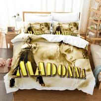 3D Spausdintas Madonos Confessions Tour Patalynės Komplektas 3D Spausdintas Tinka Miegamajam Antklodės Užvalkalas Su Pagalvių Užvalkalais Vaikams Namų Tekstilė EU Single(135*200cm)3pcs