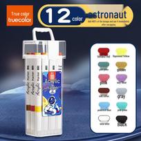 Washable True Color Acrylic Markers - Safe Graffiti Crayons for Kids & Students