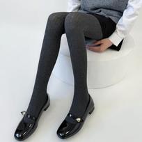 Pantyhose Women Autumn and Winter Thin Thigh High Stockings Women Tights Cotton Knitted Legging Pantyhose Tights Body Stockings One Size tamsiai žalia spalva