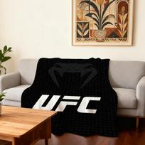 U-UFC Bokso Rungtynių Antklodė Super Šilta Patogi Pliušinė Mėtoma Antklodė Vaikui Namų Sofai Miegamajam Dovana 30x40in